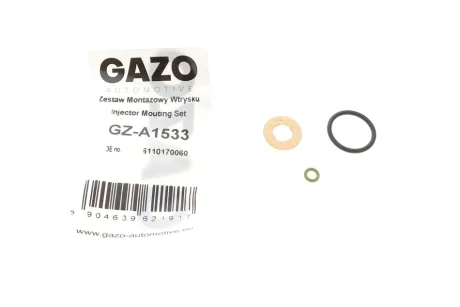 Ремкомплект форсунки для GAZO GZ-A1533 фото товара