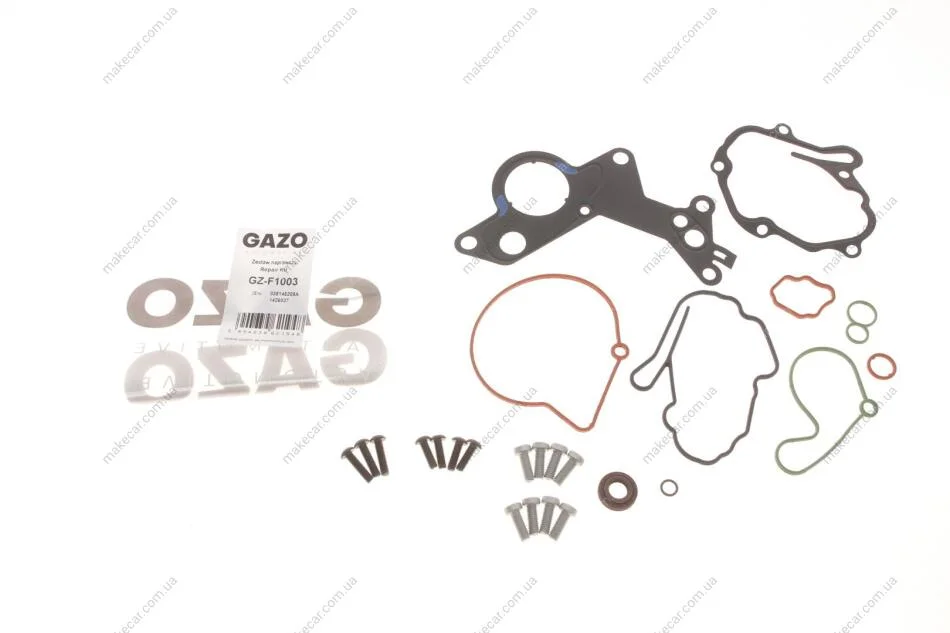 <strong>Ремкомплект насосу вакуумного GAZO GZ-F1003 (фото 1)</strong>
