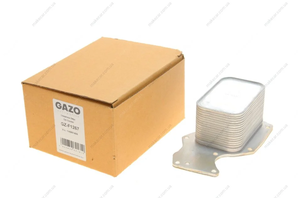 <strong>Радіатор оливи GAZO GZ-F1267 (фото 1)</strong>