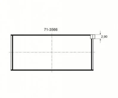 Вкладыши шатунные для Audi, Volkswagen, Skoda, Seat Glyco 71-3566/4 STD фото товара
