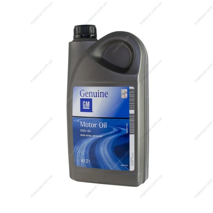 <strong>Моторна олива General Motors Semi Synthetic 10W-40 напівсинтетична 2 л GM 1942044 (фото 1)</strong>