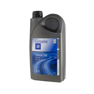 Моторна олива General Motors Semi Synthetic 10W-40 напівсинтетична 2 л для ISUZU, Acura, Honda, Opel, MG GM 1942044 фото товару