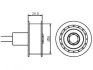 <strong>Ролік ременя ГРМ VW Polo/ Golf III/IV/ Seat Ibiza/ Skoda Fabia (1.4/1.6 gasoline EA111) GMB GT70730 (фото 5)</strong>
