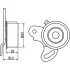<strong>Натяжний ролик GMB GT80090 (фото 4)</strong>