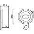 <strong>Ролик натяжний GMB GT80630 (фото 4)</strong>