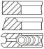 <strong>Комплект кілець на поршень GOETZE 08-182700-00 (фото 1)</strong>