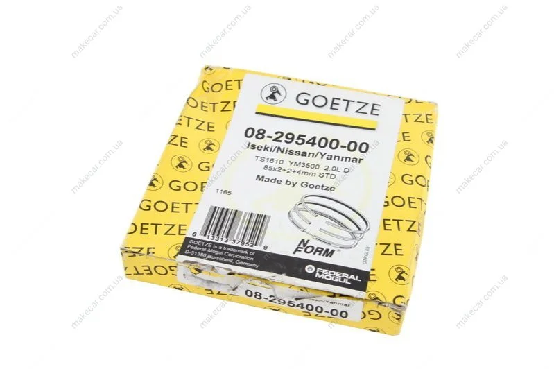 <strong>Комплект кілець на поршень GOETZE 08-295400-00 (фото 1)</strong>