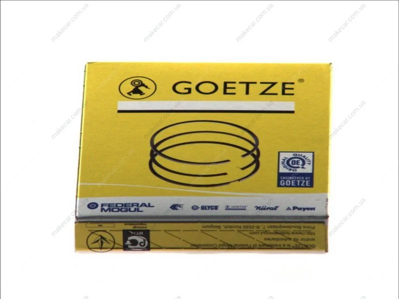 <strong>Кільця поршневі GOETZE 08-307200-00 (фото 1)</strong>