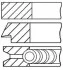 <strong>Комплект кілець на поршень GOETZE 08-786500-00 (фото 1)</strong>