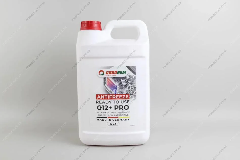 <strong>Антифриз G11 GOODREM RED (червоний) -38°C готовий (5L) Goodrem R38G12PLUS-005 (фото 1)</strong>