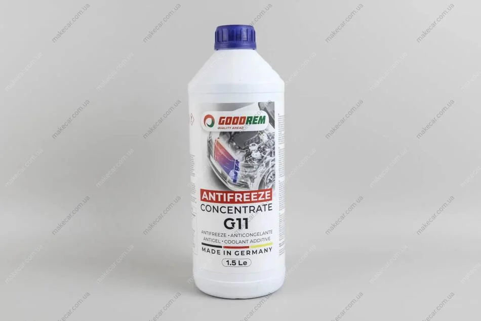 <strong>Антифриз G11 GOODREM BLUE (синій) концентрат (1.5L) Goodrem R80G11-BLU-015 (фото 1)</strong>