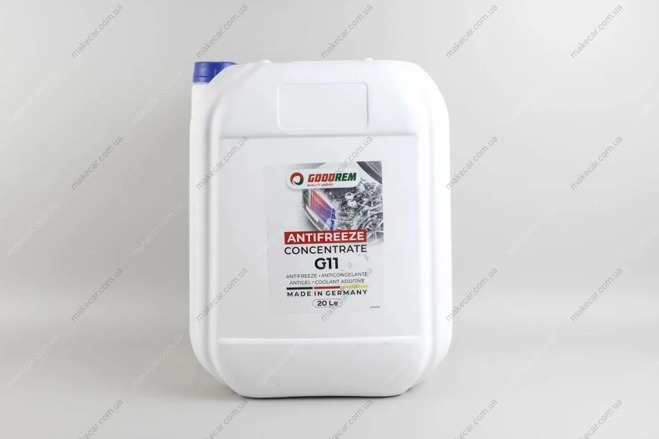 <strong>Антифриз G11 GOODREM BLUE (синій) концентрат (20L) Goodrem R80G11-BLU-020 (фото 1)</strong>