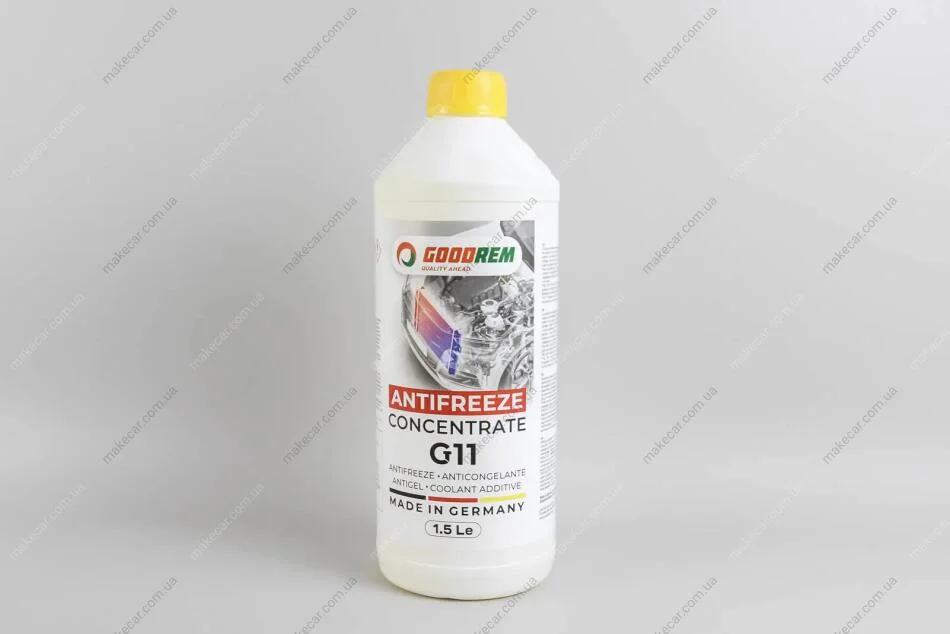 <strong>Антифриз GOODREM YELLOW (жовтий) концентрат (1.5L) /RENAULT/DACIA/PSA Goodrem R80G11-YLW-015 (фото 1)</strong>