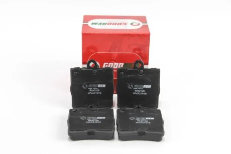 Гальмівні колодки зад. MB C/E-клас (W202/203/210) (ATE) для Mercedes, Chrysler Goodrem RM0106 фото товару