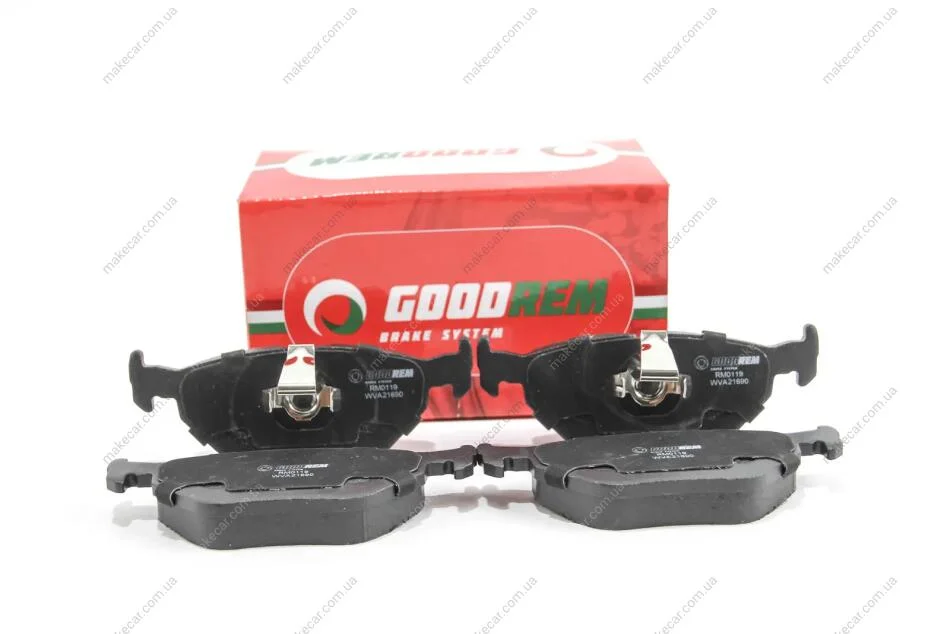 <strong>Гальмівні колодки зад. BMW 5 (E39) 96-03 Goodrem RM0119 (фото 1)</strong>