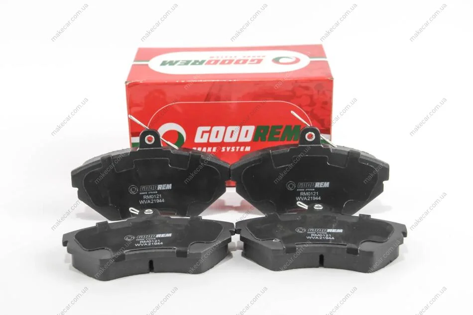 <strong>Гальмівні колодки пер. AUDI A4/SEAT CORDOBA/VW PASSAT 1.6-1.9DH 94-02 (TRW) Goodrem RM0121 (фото 1)</strong>