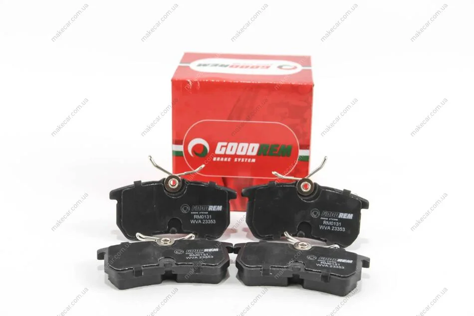 <strong>Гальмівні колодки зад. Fiesta/Focus 98-08 (TRW) Goodrem RM0131 (фото 1)</strong>