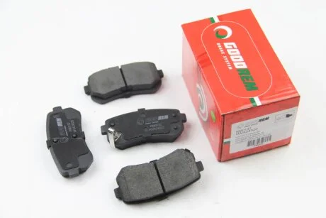 Гальмівні колодки зад. Hyundai Accent/Kia Rio/Ceed 05- (mando) для Goodrem RM0132 фото товару