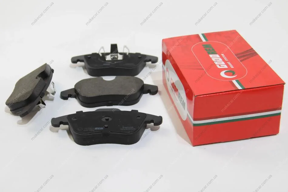 <strong>Гальмівні колодки пер. Mondeo 07-/Volvo S60/V60 10-/V70 02-/XC 70 08- Goodrem RM0155 (фото 1)</strong>