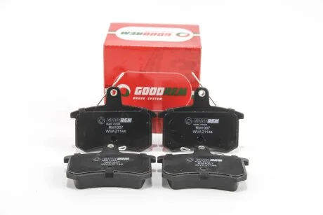 Гальмівні колодки зад. Audi 80/100/A4/A6 -97 для Goodrem RM1007 фото товару