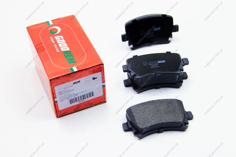 <strong>Гальмівні колодки зад. Caddy III/Golf V/Audi A4 03- Goodrem RM1017 (фото 1)</strong>