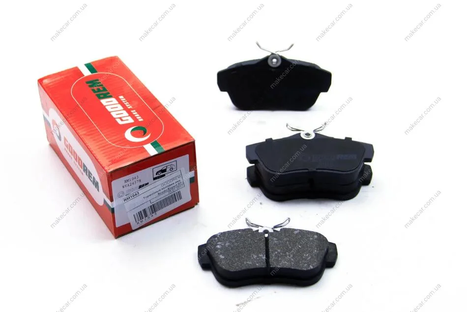 <strong>Гальмівні колодки зад. Scudo/Expert 07- Goodrem RM1043 (фото 1)</strong>