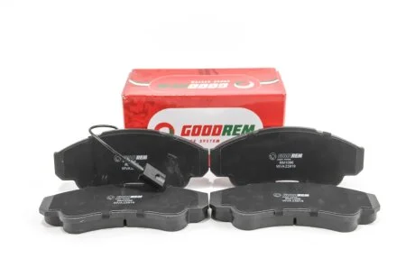 Тормозные колодки перед. Jumper/Ducato/Boxer 02- (1.8t) для Goodrem RM1096 фото товара