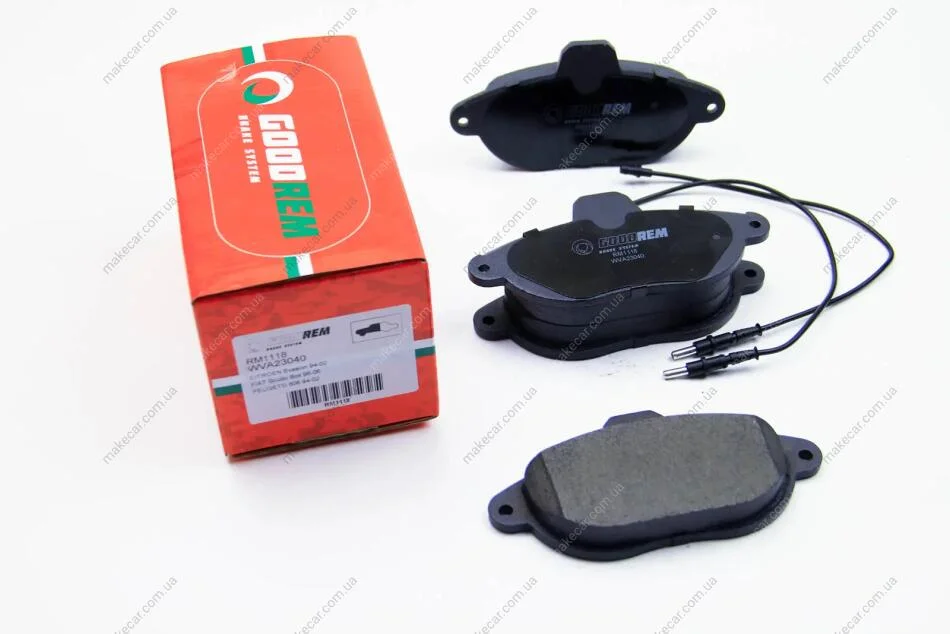 <strong>Гальмівні колодки пер. Jumpy/Scudo/Expert 96- (Bendix) Goodrem RM1118 (фото 1)</strong>