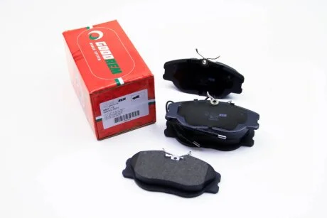 Гальмівні колодки пер. Jumpy/Scudo/Expert 96- (Lucas) для Goodrem RM1119 фото товару