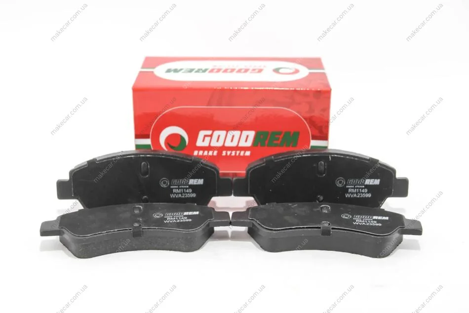 <strong>Гальмівні колодки пер. Berlingo/Partner 01- (Bosch) Goodrem RM1149 (фото 1)</strong>