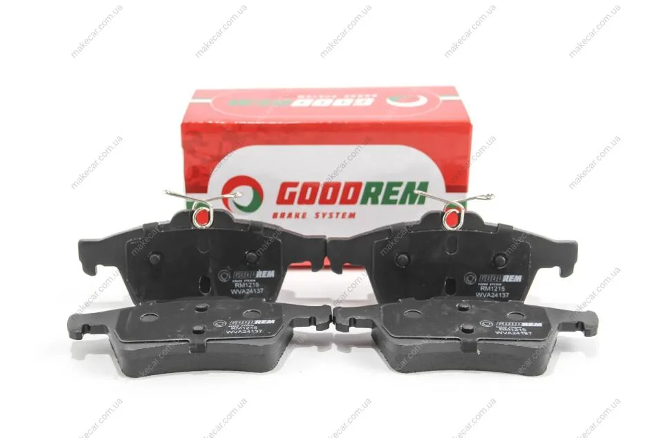 <strong>Гальмівні колодки зад. Connect/Focus II//Citroen C5/Saab 9-3 01- (ATE) Goodrem RM1215 (фото 1)</strong>
