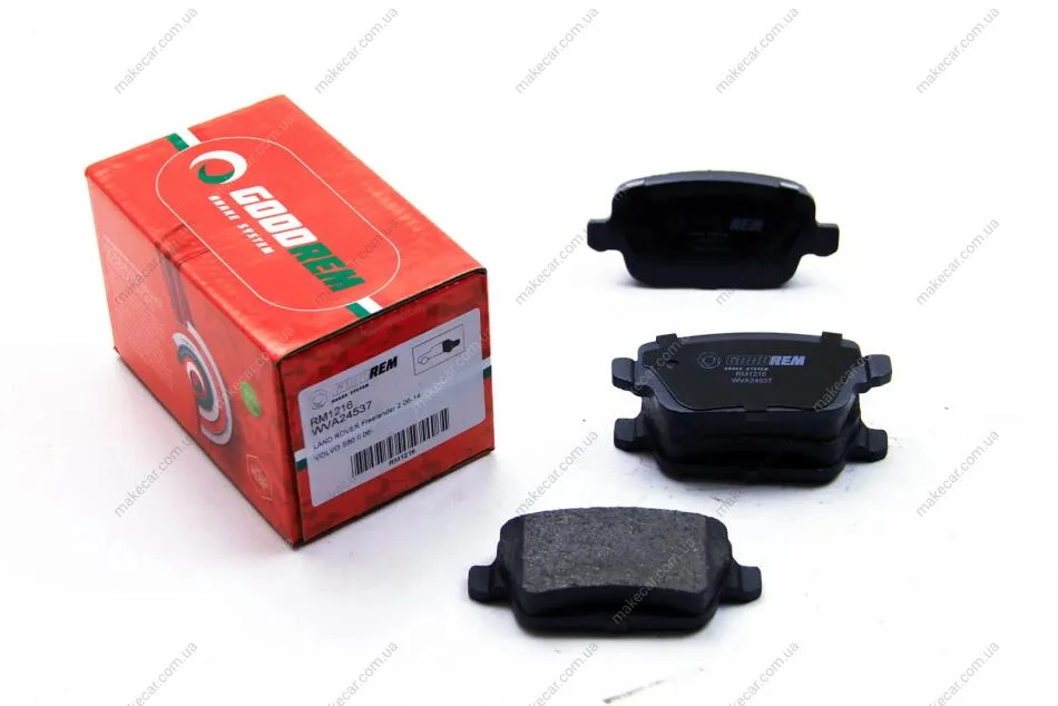 <strong>Гальмівні колодки зад. Kuga 08-/Mondeo 07- (TRW) Goodrem RM1216 (фото 1)</strong>