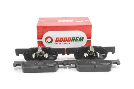 Гальмівні колодки пер. Logan/Sandero/Clio 12- для Goodrem RM1218 фото товару