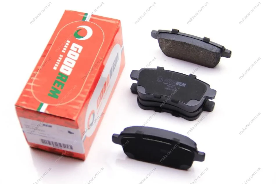 <strong>Гальмівні колодки зад. Megane III/Fluence 08- Goodrem RM1219 (фото 1)</strong>