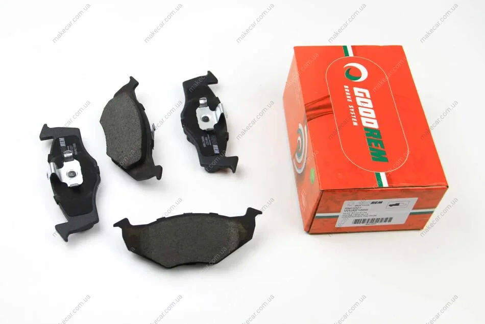<strong>Гальмівні колодки пер. Caddy II/Golf III/Fabia 91-14 (ATE) Goodrem RM1227 (фото 1)</strong>