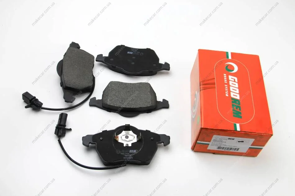 <strong>Гальмівні колодки пер. Passat B5/Audi A4/A6 00-05 Goodrem RM1230 (фото 1)</strong>