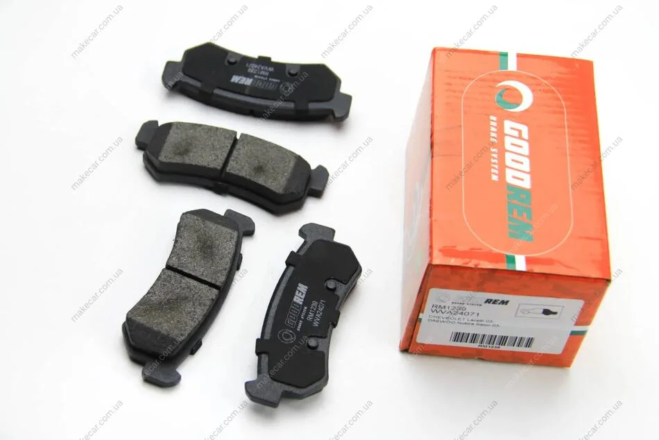 <strong>Гальмівні колодки зад. Chevrolet Lacetti 05- (akebono) Goodrem RM1239 (фото 1)</strong>