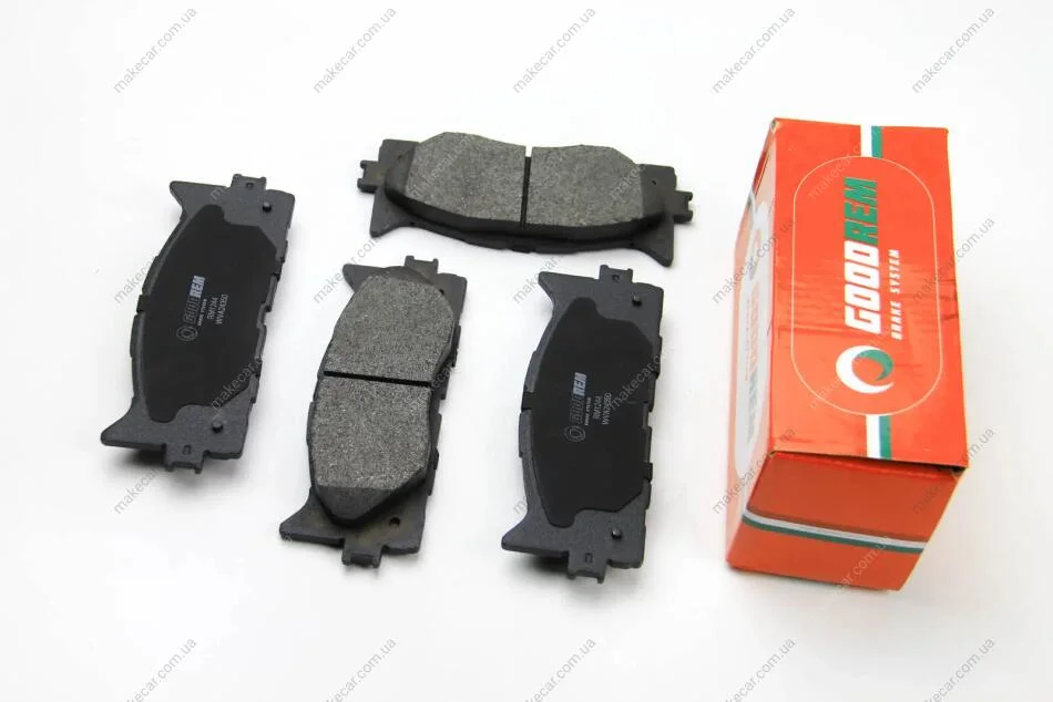 <strong>Гальмівні колодки пер. Toyota Camry 06-11 (akebono) Goodrem RM1244 (фото 1)</strong>