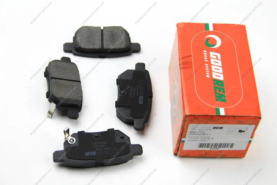 <strong>Гальмівні колодки зад. Toyota Corolla/Yaris 05- Goodrem RM1255 (фото 1)</strong>