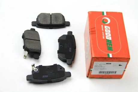 Гальмівні колодки зад. Toyota Corolla/Yaris 05- для Goodrem RM1255 фото товару