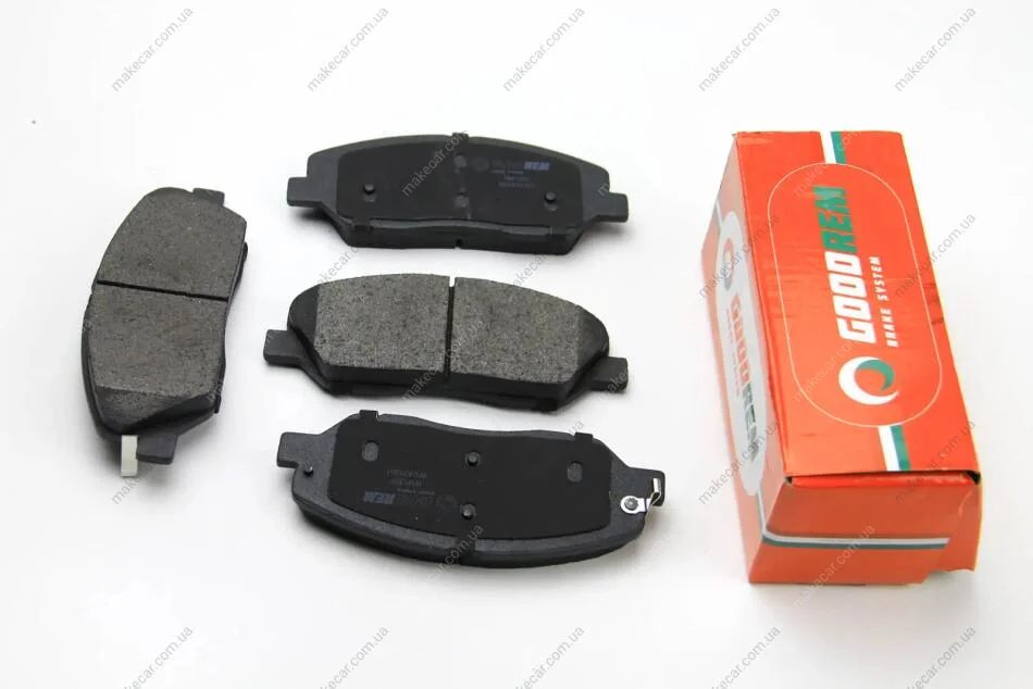 <strong>Гальмівні колодки пер. Hyundai Santa FE 06- (mando) Goodrem RM1257 (фото 1)</strong>
