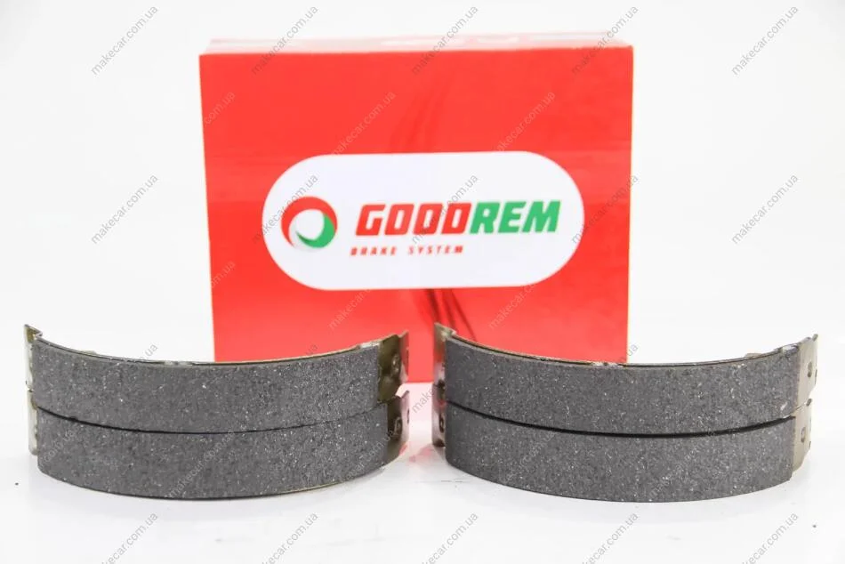 <strong>Колодки ручного гальма Hyundai Tucson,Sonata V 04-10/Kia Sportage 06- Goodrem RM1277 (фото 1)</strong>
