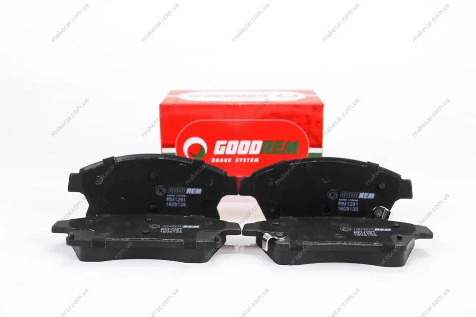 <strong>Гальмівні колодки пер. Zafira/Astra/Cruze/Volt 09- Goodrem RM1291 (фото 1)</strong>