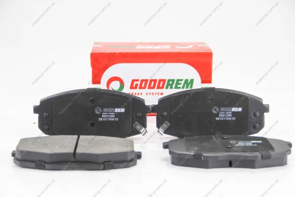 <strong>Гальмівні колодки пер. Hyundia i30/KIA C'eed 02- Goodrem RM1295 (фото 1)</strong>