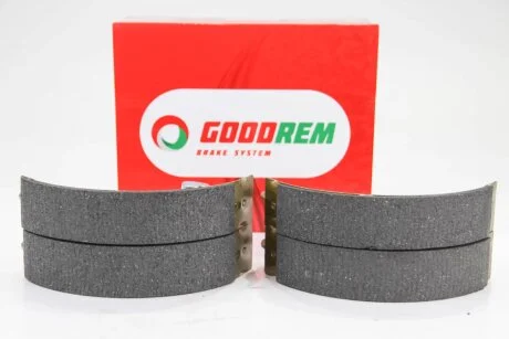 Гальмівні колодки зад. Nissan Micra 03-10/ Note 02-12/ Tiida 07-12 (Lockheed) для Goodrem RM1296 фото товару