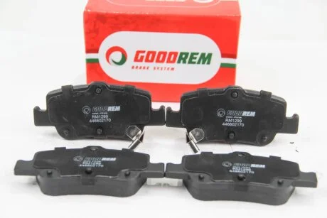 Гальмівні колодки зад. Toyota Auris 07-12/Corolla 13- (bosch) для Goodrem RM1299 фото товару