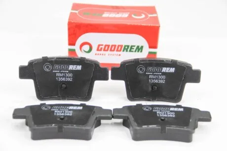 Гальмівні колодки зад. X-Type/Mondeo 00-11 для Goodrem RM1300 фото товару