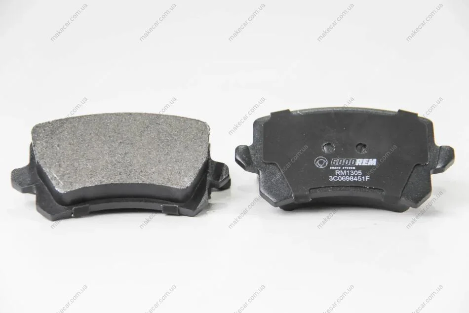 <strong>Гальмівні колодки зад. Caddy III/Golf V/Audi A4 03- Goodrem RM1305 (фото 1)</strong>