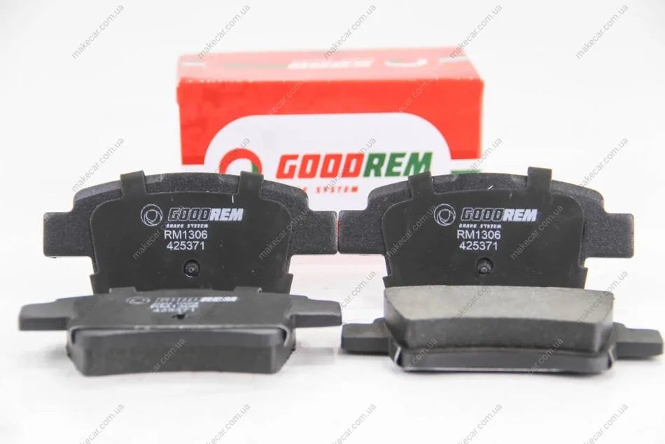 <strong>Гальмівні колодки зад. Citroen C4 Picasso 06- (Bosch) Goodrem RM1306 (фото 1)</strong>
