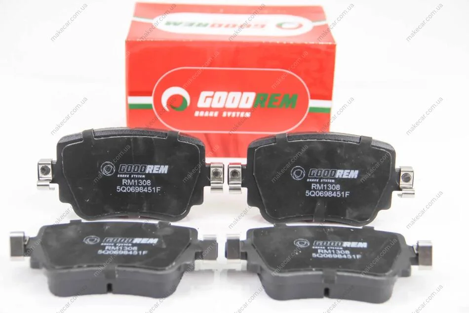 <strong>Гальмівні колодки зад. Octavia III/Sharan/Audi Q3 12- (TRW) Goodrem RM1308 (фото 1)</strong>